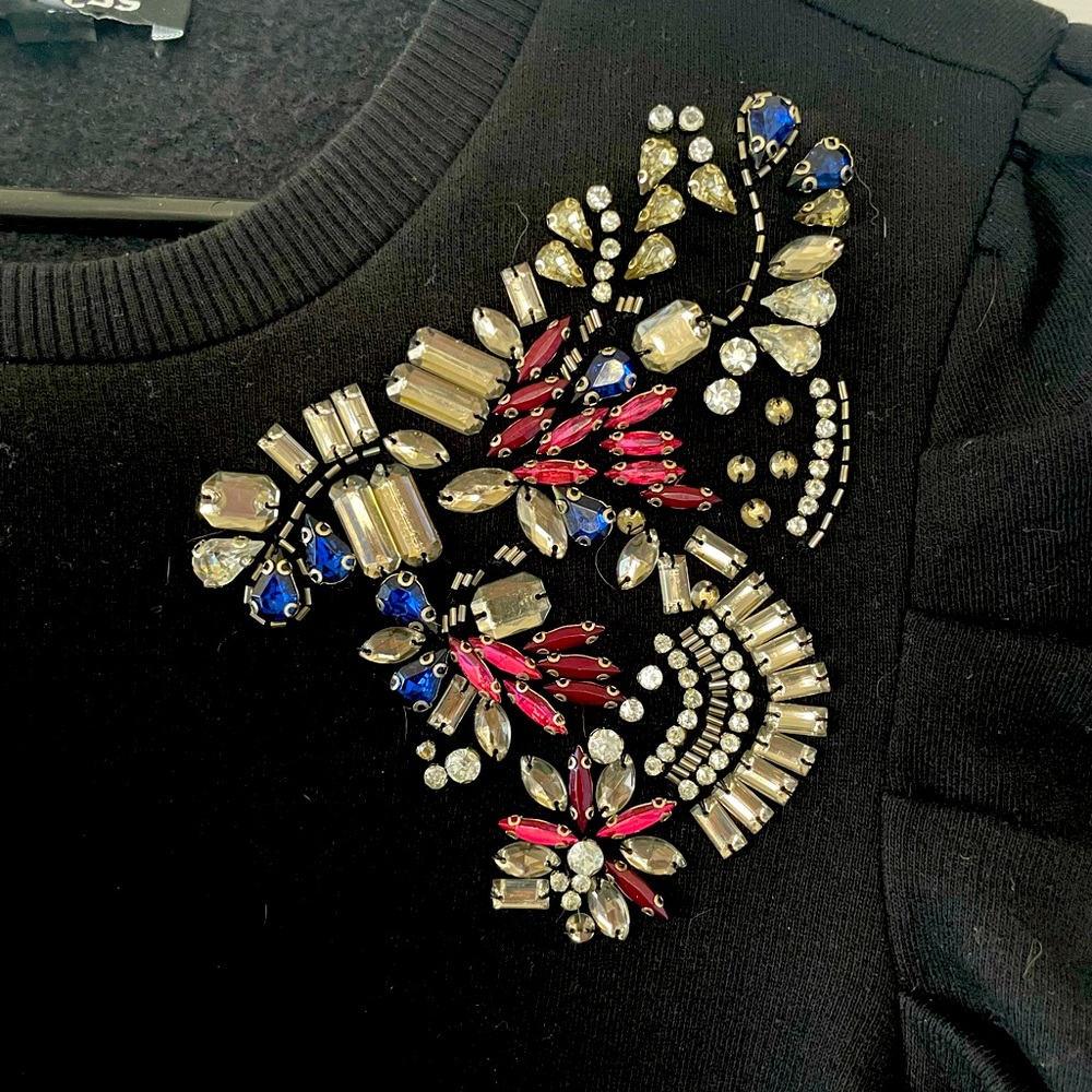 Jeweled sweater from Express.
